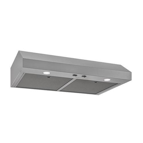 Broan-Nutone 30-In Under Cabinet Range Hood, Estar, 350 Max Blower Cfm, Stainless Steel