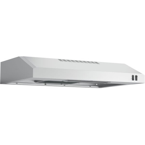 GE 30 In. Under Cabinet Convertible Range Hood, 200 Cfm, Stainless Steel, ADA