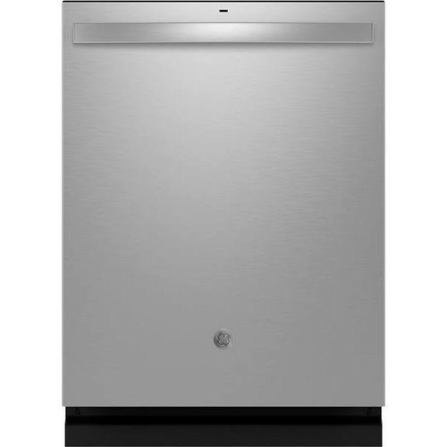 GE ENERGY STAR 24 In. Top Control SmartHQ Dishwasher With Ss Interior, Sanitize Cycle, Dry Boost, Stainless Steel GDT670SYVFS