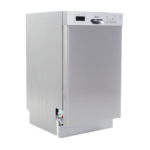 Avanti PRO 18 In. Built-In Dishwasher, Stainless Steel Dwf18v3s