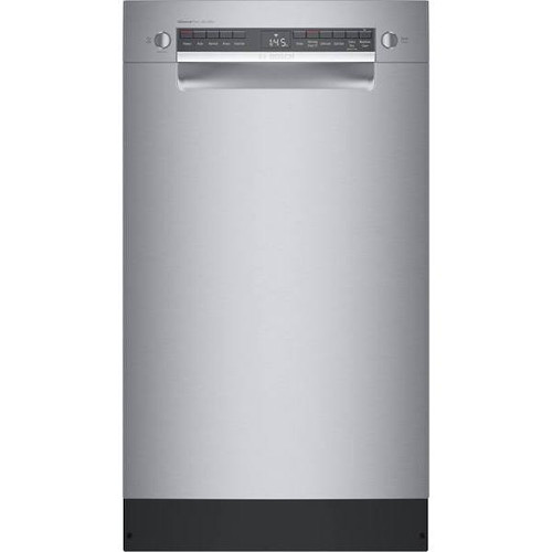 Bosch 300 Series 18 In. ADA Compliant Front Control Smart Built-In Dishwasher,stainless Steel