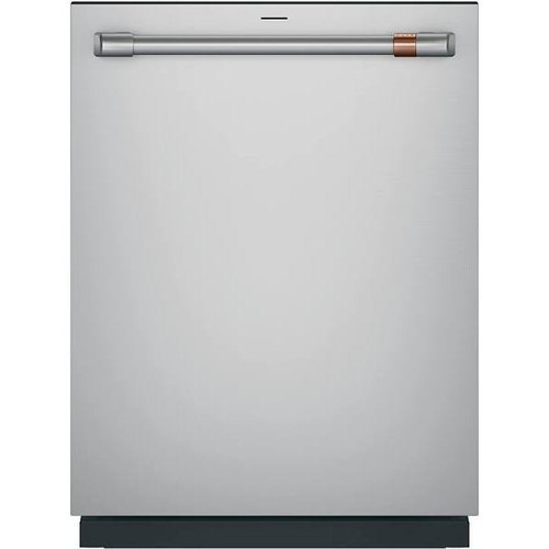 Cafe ENERGY STAR 24 In. Top Control SmartHQ Dishwasher With Stainless Steel Interior, Stainless Steel