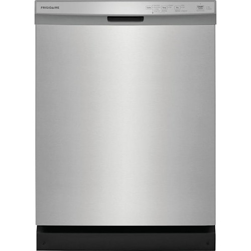 Frigidaire ENERGY STAR Built-In Dishwasher, 54 Dba, Stainless Steel, Top Control, 4 Wash Cycles, 24"