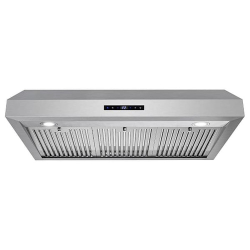 36 In. Haven Collection 380 CFM Ducted Under Cabinet Range Hood, LED Lights, Touch Controls, Stainless Steel