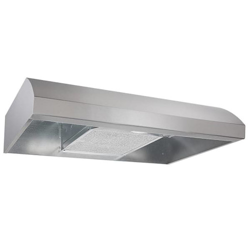 Broan 30-Inch 4-Way Convertible Under-Cabinet Range Hood, Stainless Steel