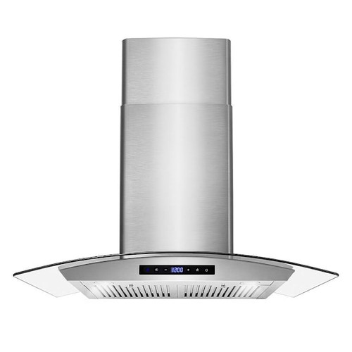 Cosmo 30 In. Vista Collection 380 CFM Ducted Wall Mount Range Hood,cos-668as750