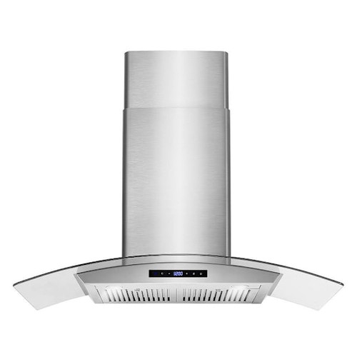Cosmo 36 In. Vista Collection 380 CFM Ducted Wall Mount Range Hood,cos-668as900