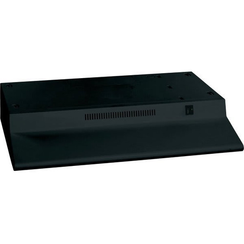 GE Non-Vented Standard Range Hood, Black