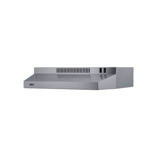 Summit Appliance 24 Inch Wide Under Cabinet Convertible Range Hood H24rss