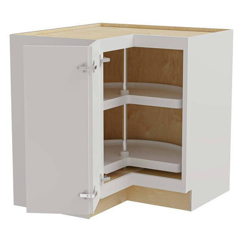 Mill's Pride Richmond Shaker Rta Corner Cabinet, Verona White, 24"X34.5"X21" EZR3621SS-RVW