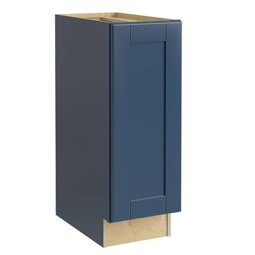 Mill's Pride Richmond Shaker Rta Kitchen Cabinet, Valencia Blue, 9"X34.5"X24" B09FH-RVB