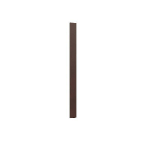 CNC CABINETRY Luxor Wall Filler, 3"W X 42"H X 0.75"D, Shaker Espresso L11-F342
