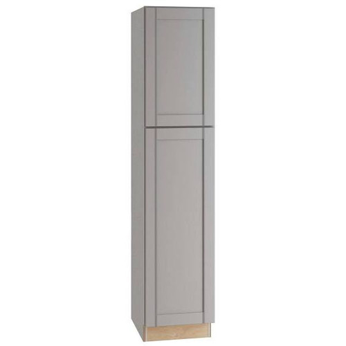 Mill's Pride Richmond Shaker Rta Pantry Cabinet, Vesuvius Gray, 18"X90"X24" U182490-RVG