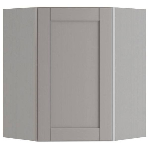 Mill's Pride Richmond Shaker Corner Kitchen Cabinet, Vesuvius Gray, 24"X30"X12" WA2430-RVG