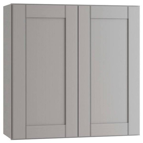 Mill's Pride Richmond Shaker Rta Wall Cabinet Double, Vesuvius Gray, 36"X30"X12" W3630-RVG