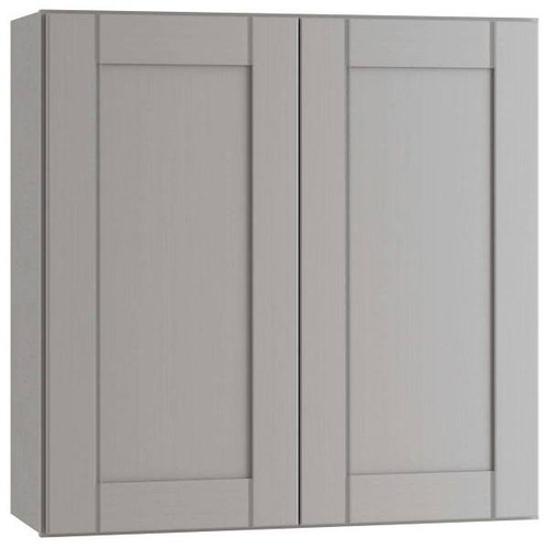 Mill's Pride Richmond Shaker Rta Wall Cabinet Double, Vesuvius Gray, 30"X30"X12" W3030-RVG