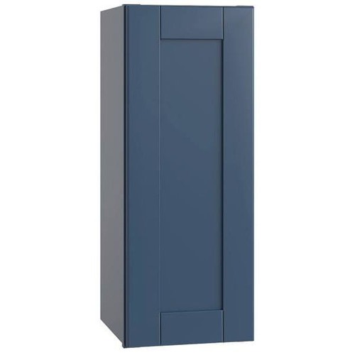 Mill's Pride Richmond Shaker Rta Wall Cabinet, Single, Valencia Blue, 9"X36"X12" W0936-RVB