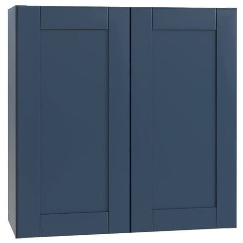 Mill's Pride Richmond Shaker Rta Wall Cabinet Double, Valencia Blue, 30"X30"X12" W3030-RVB