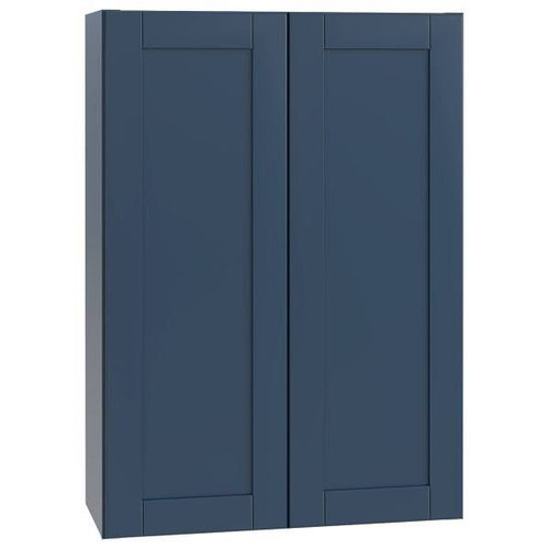 Mill's Pride Richmond Shaker Rta Wall Cabinet Double, Valencia Blue, 30"X36"X12" W3036-RVB