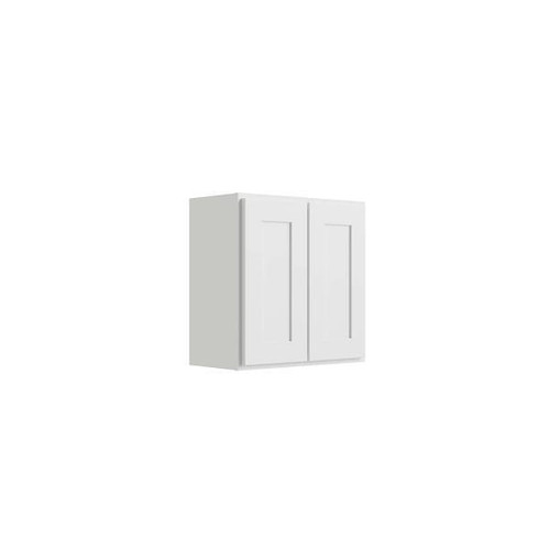 CNC CABINETRY Luxor 2-Door Wall Cabinet, 39"W X 24"H X 12"D, Shaker White L10-3924