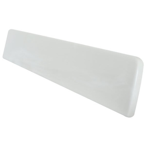 Modular Vanity Tops 21-1/4 X 3-1/2" Solid White Marble Universal Side Splash
