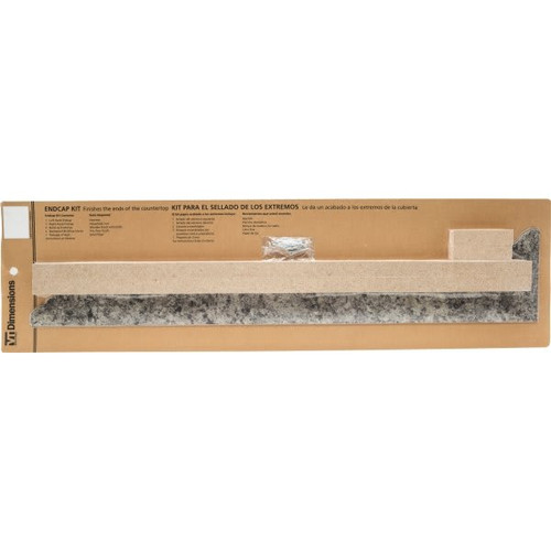 Vt Industries Laminate Granite Kitchen End Cap Kit (Perlato)