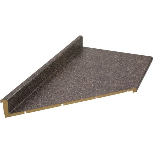 Vt Industries Lhsqcutcap Glued Blackstargranite Gloss