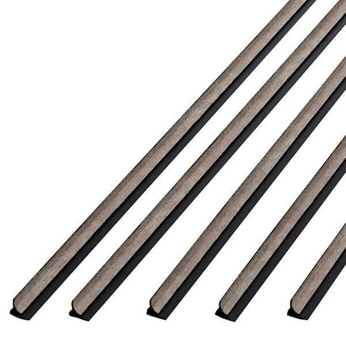 Fasade 47" Vinyl J Trim, Batique Cream, Package Of 5