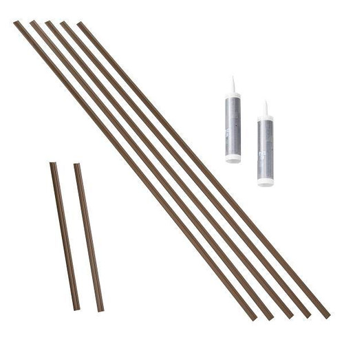 Fasade Backsplash Accessory Kit, Argent Bronze