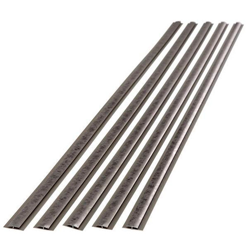 Fasade 47" Vinyl Divider Trim, Galvanized Steel, Package Of 5