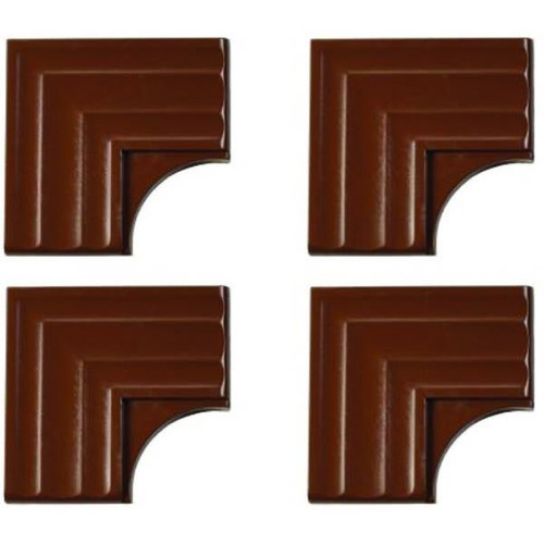 Mirredge Contemporary Corner Plates (Royal Oak) (40-Pack)