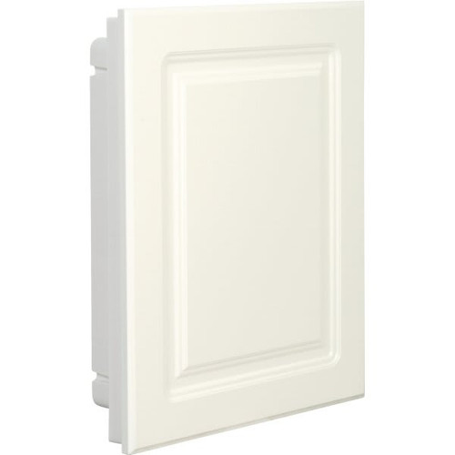 American Pride 16w X 20"H Raised Panel Recessed Medicine Cabinet - Plastic Body