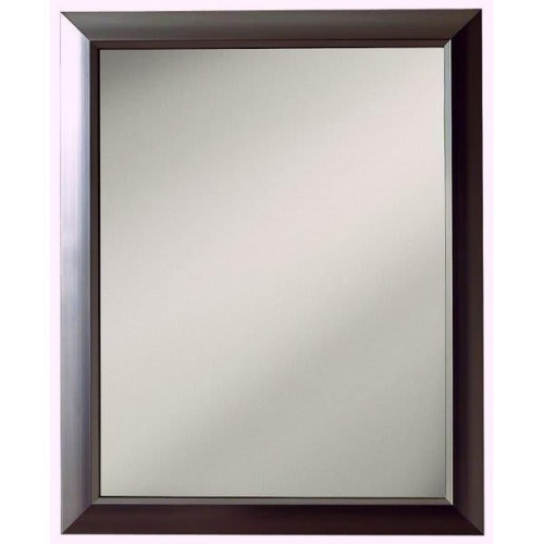 Jensen Medicine Cabinet 15 X 19" Stainless Steel With Satin Nickel Frame
