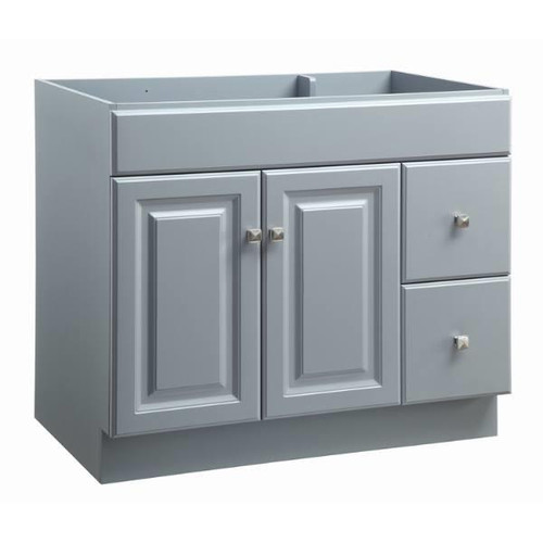 Design House Wyndham 36 In. W X 21 In. D Rta Bath Vanity Cabinet Only, Gray