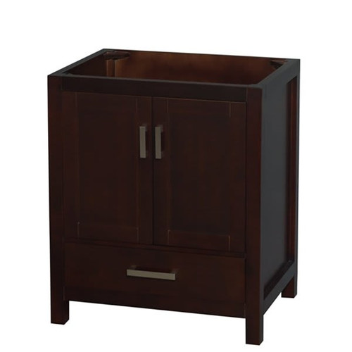 Wyndham Sheffield Espresso Wood Single Bathroom Vanity 30" X 22" Without Sink