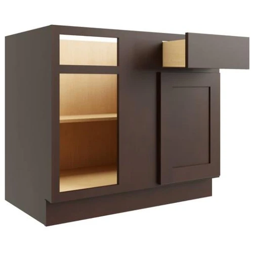 CNC CABINETRY 36/39 Blind Base Cabinet (L), Luxor Espresso