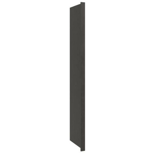CNC CABINETRY 3 X 24 X 96 In. Luxor Refrigerator End Panel (Smoky Grey)