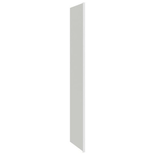 CNC CABINETRY 1 X 24 X 96 In. Luxor Refrigerator End Panel (White)