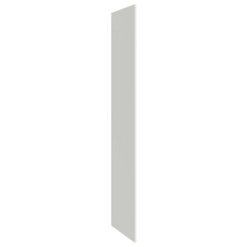 CNC CABINETRY 3 X 24 X 96 In. Luxor Refrigerator End Panel (White)