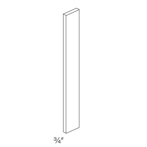 CNC CABINETRY 6" Wall Filler, Country Oak