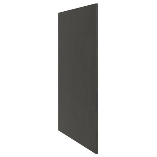 CNC CABINETRY Luxor Smoky Grey Veneer Wall End Skin W X H