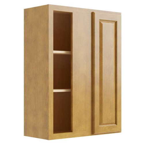 CNC CABINETRY Country Oak Blind Wall Cabinet 36w X 42h