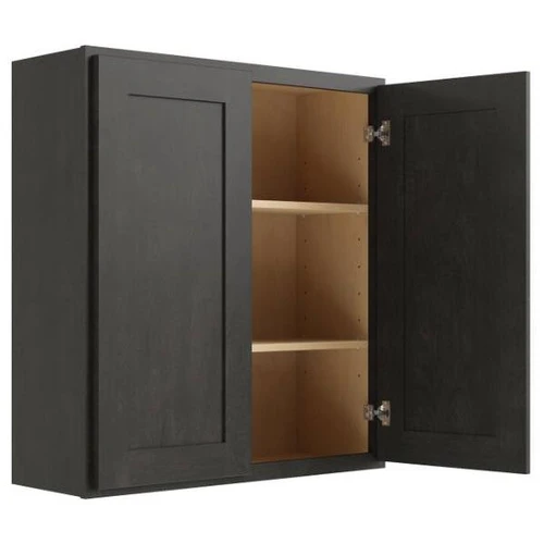 CNC CABINETRY Luxor Smoky Grey Wall Cabinet 30w X 36h