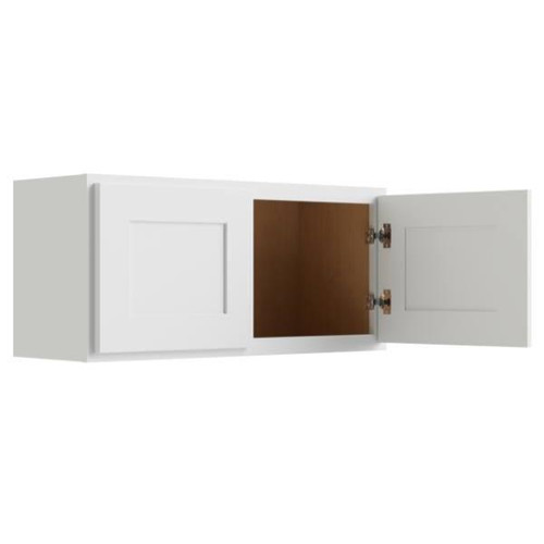 CNC CABINETRY Luxor White Wall Cabinet 24w X 15h