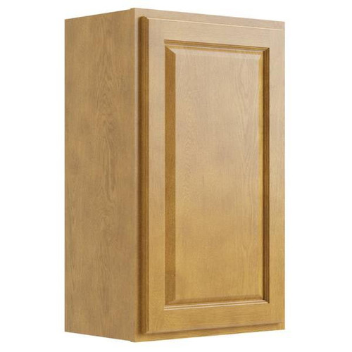CNC CABINETRY Country Oak Wall Cabinet 18w X 24h