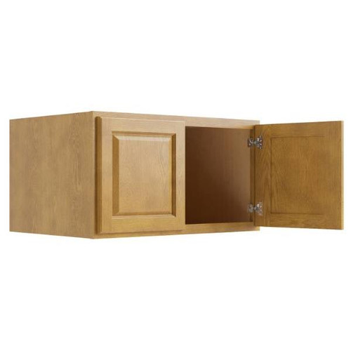CNC CABINETRY Country Oak Wall Cabinet, 24 Deep 36w X 15h