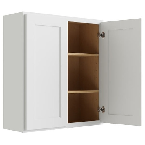 CNC CABINETRY Luxor White Wall Cabinet 42w X 36h