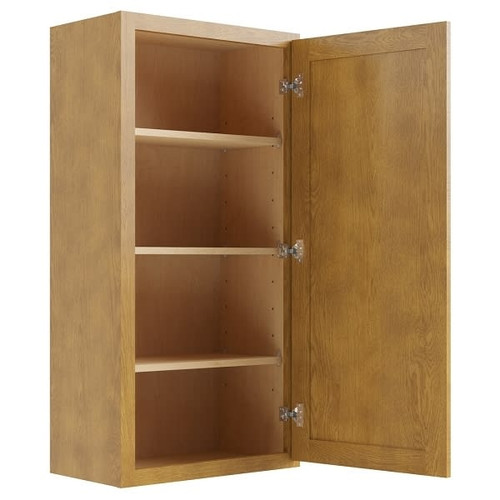 CNC CABINETRY Country Oak Wall Cabinet 9w X 42h