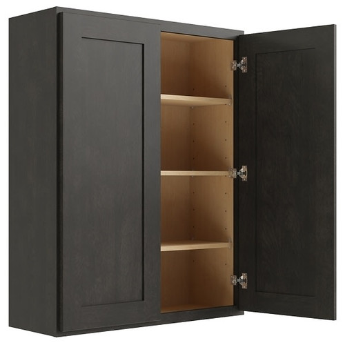 CNC CABINETRY Luxor Smoky Grey Wall Cabinet 42w X 42h