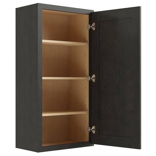 CNC CABINETRY Luxor Smoky Grey Wall Cabinet 12w X 42h